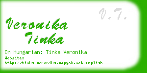 veronika tinka business card